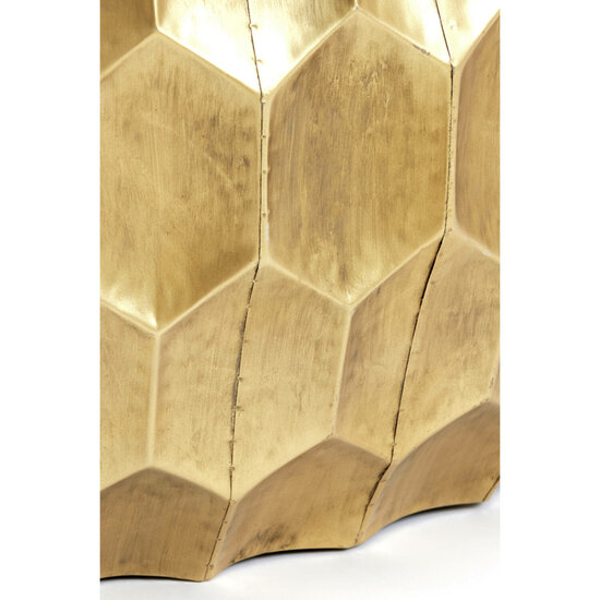 Salontafel KALAN &Oslash;85x42cm antiek goud