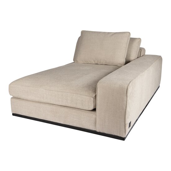 Bank BLOCK naturel sofa chaise met armleuning rechts element 2