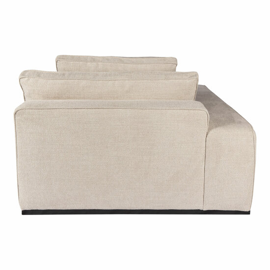 Bank BLOCK naturel sofa chaise met armleuning links element 