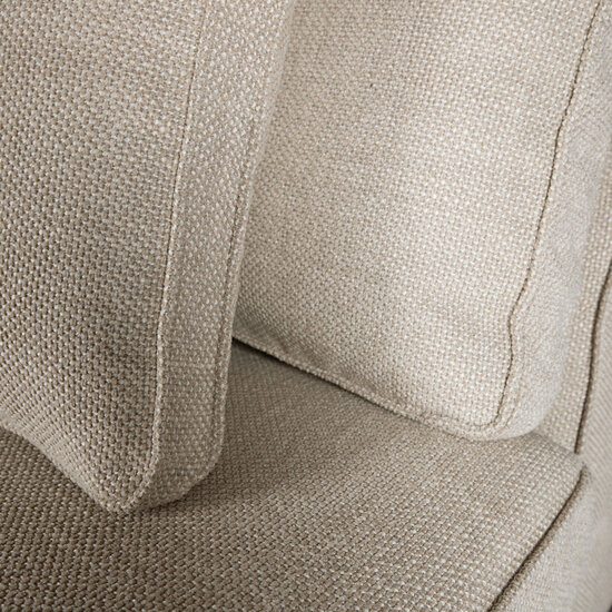 Bank BLOCK naturel sofa chaise met armleuning links element 